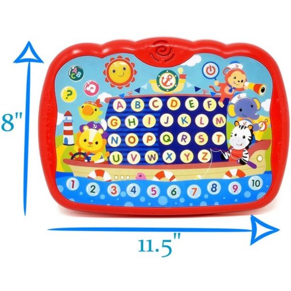 Tiny Tots Learning Tablet Kids ,ABC,Numbers, Alphabet Sounds, Music 🆕😮‍💨⚡🚚 - Picture 8 of 15